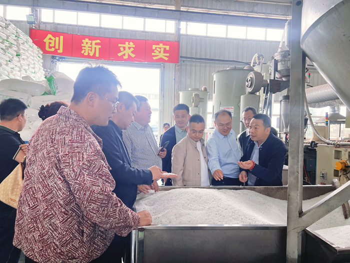 交大总裁班师生进入公海7108线路实业参观学习